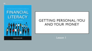 Lesson 1 Getting Personal You and Your Money lesson cover